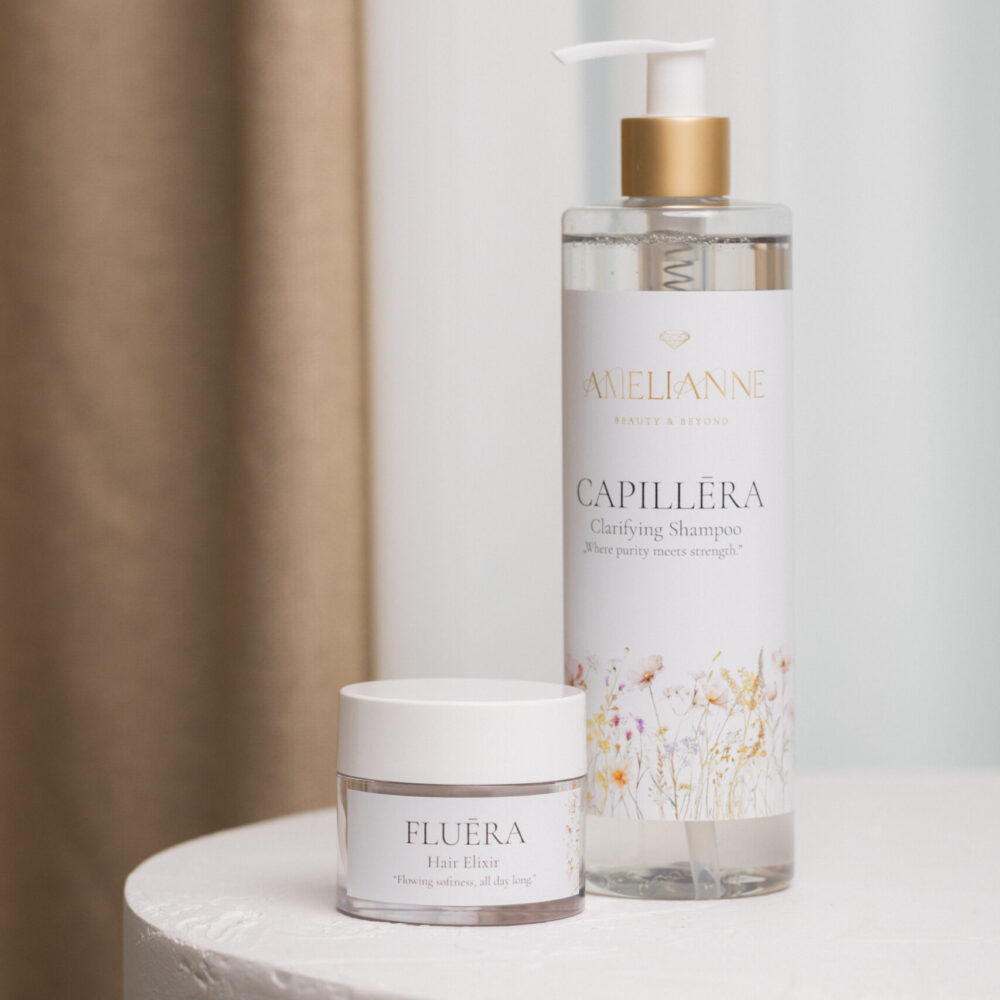 CAPILLĒRA Clarifying Shampoo & FLUĒRA Hair Elixir